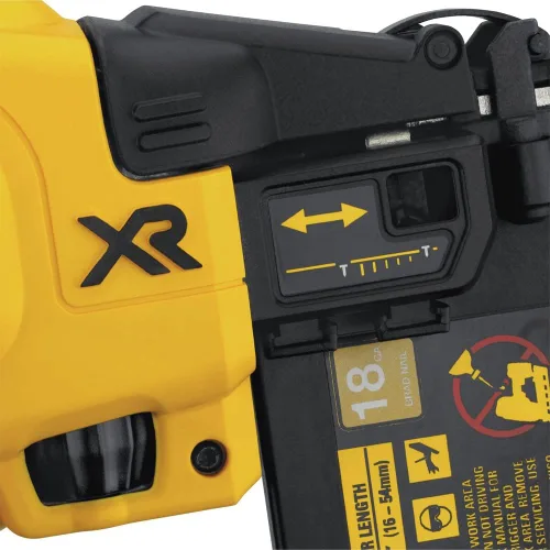 Vista 8 de 20 V max XR 18 clavadora de acabado y de clavos de 2.0 Ah