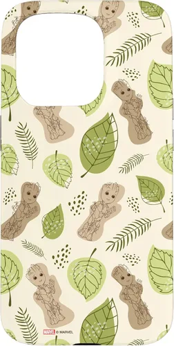 Vista 14 de Funda con diseño de hojas de Groot para iPhone 16 Marvel Studios