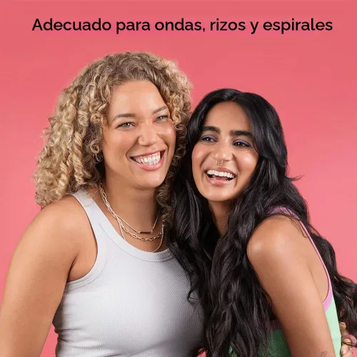Vista 7 de Noughty Acondicionador definidor 97% Natural Wave Hello Curl para acondicionar, suavizar y definir los rizos con extracto de algas marinas y aceite