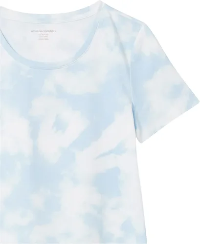 Vista 345 de Amazon Essentials Women's Regular-Fit Short-Sleeve Crewneck T-Shirt