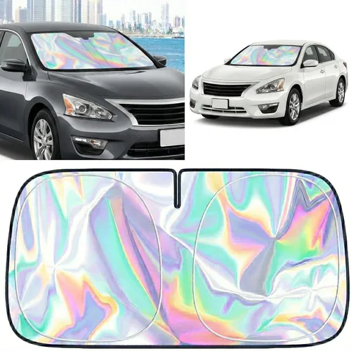 Vista 56 de Parasol para parabrisas BMW X1 E84 2016-2026 – Cubierta plegable para parabrisas X1 E84, accesorios para proteger el coche de los rayos del sol