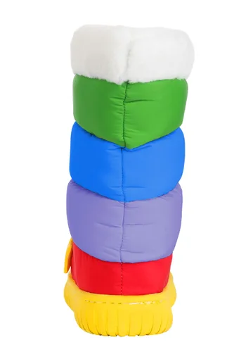 Vista 5 de Botas de disfraz Rainbow Brite para mujer Multicolor