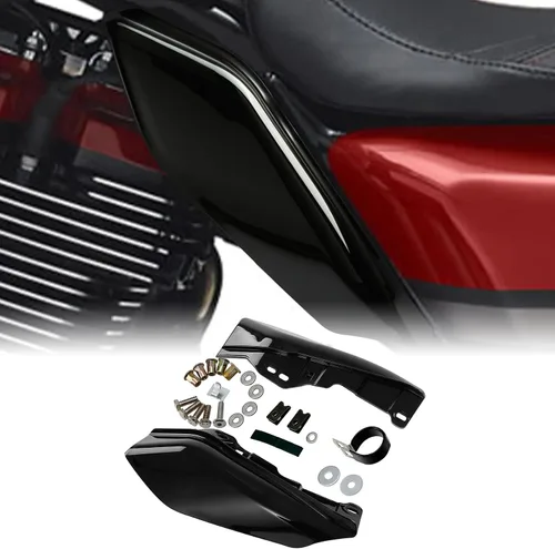 Vista 11 de Deflectores de aire de marco medio aptos para Harley Touring Street Electra Glide 2009-2023