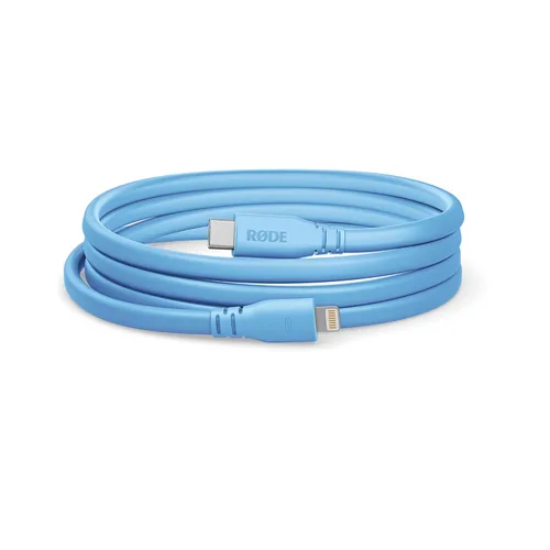 Vista 8 de Cable USB-C a Lightning RØDE SC19 (4.9 ft, negro) Cable Lightning de 4.9 ft con conector USB-C y certificación MFi para micrófonos, iPhones y iPads