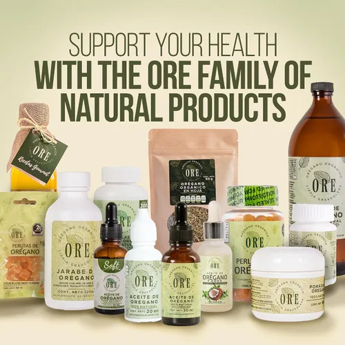 Vista 9 de ORE Aceite de Orégano en Cápsulas Blandas 80% Carvacrol Orégano Silvestre Mexicano Apoyo Herbal Inmunológico y Respiratorio Suplemento Natural