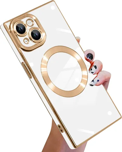 Vista 33 de KANGHAR Funda compatible con iPhone 12 de lujo con bonito diseño galvanizado, carcasa de cuerpo completo, antiarañazos, a prueba de golpes, funda