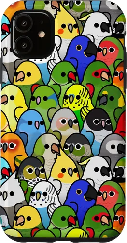 Vista 8 de Too Many Birds! Case for iPhone 17