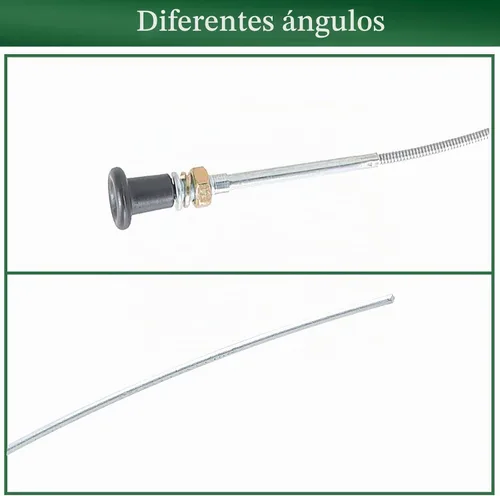Vista 4 de 237 cables de estrangulamiento universales giratorios. Conducto de 60". Cable interior de 36". Viaje de 2-3/4