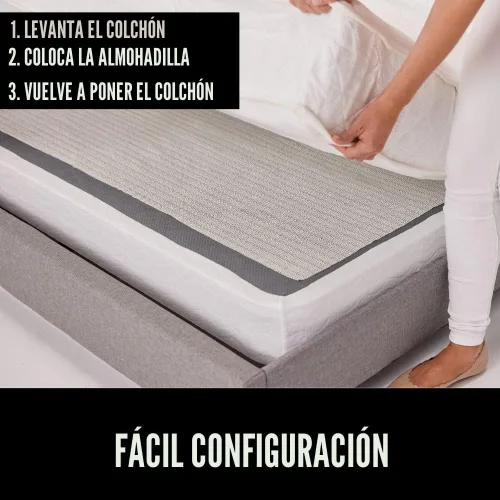 Vista 4 de GORILLA GRIP Agarre Antideslizante para Colchón, Evita que los Colchones se Deslicen y Mantiene la Cama en su Lugar, las Almohadillas Sujetan Camas