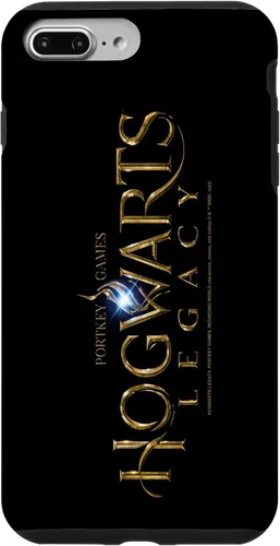 Vista 9 de Funda para iPhone 15 Hogwarts Legacy White Flame Gold Logo V2
