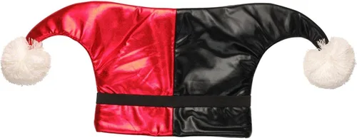 Vista 2 de Disfraz de Harley Quinn Lame Sombrero wmáscara