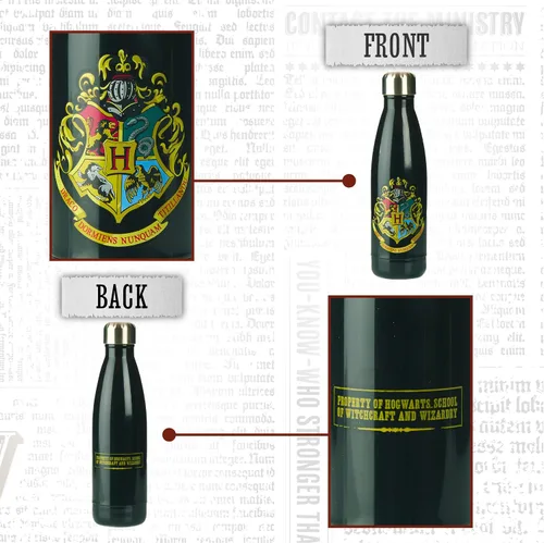 Vista 5 de Harry Potter Hogwarts - Botella de agua de aluminio con licencia