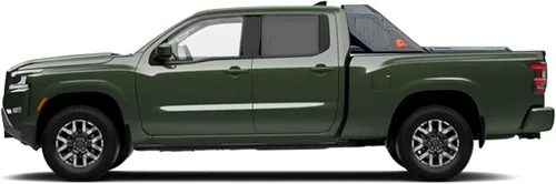 Vista 3 de Black Horse Vigor - Barra antivuelco modular negra compatible con Nissan Frontier 2022-2024