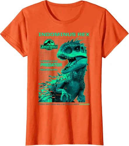 Vista 61 de Jurassic World Indominus Rex Hybrid Predator T-Shirt Small Negro