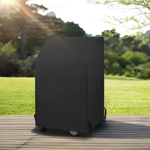 Vista 7 de Unicook Funda para parrilla de 2 quemadores de 32 pulgadas, resistente al agua, cubierta de barbacoa pequeña, resistente a la decoloración