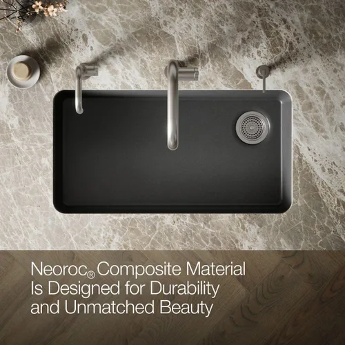 Vista 6 de KOHLER FREGADERO ADA NEOROC CAIRN® 33" SGL BASIN ADA