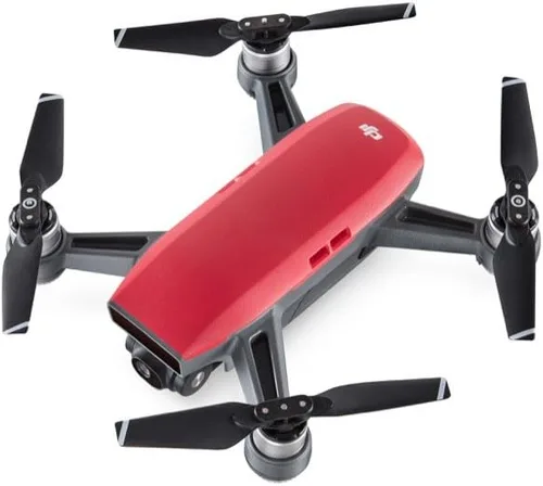 Vista 2 de DJI Spark, Fly More Combo, rojo lava