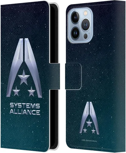 Vista 29 de Head Case Designs Funda de piel con licencia oficial de EA Bioware Mass Effect Cerberus Logo Graphics tipo cartera compatible con Apple iPhone 11