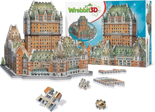 Vista 10 de Wrebbit3D Notre-Dame de Paris 3D Puzzle 830 piezas de rompecabezas Colección de castillos y catedrales