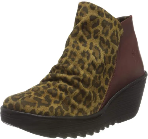 Vista 10 de Botas Yip para mujer de FLY London. Negro (black Mousse)