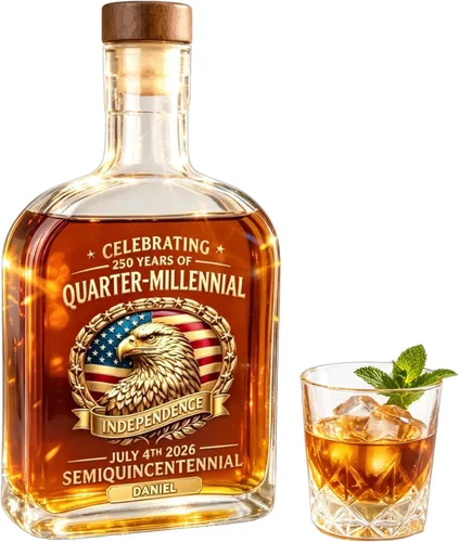 Vista 16 de Juego de decantadores de whisky personalizados para hombres, para el hogar, bar, decantadores de licor personalizados, caja de madera, vasos