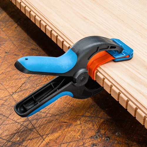 Vista 7 de Rockler abrazadera tamaño medio, 1 par