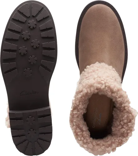 Vista 4 de Clarks Botas de media pantorrilla con cremallera Opal para mujer
