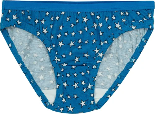 Vista 4 de Fruit of the Loom - Paquete múltiple de ropa interior de algodón tipo bikini para niñas