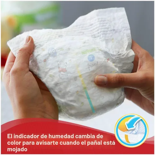 Vista 4 de Pañales Huggies Gentle Care para bebés prematuros, talla P, 30