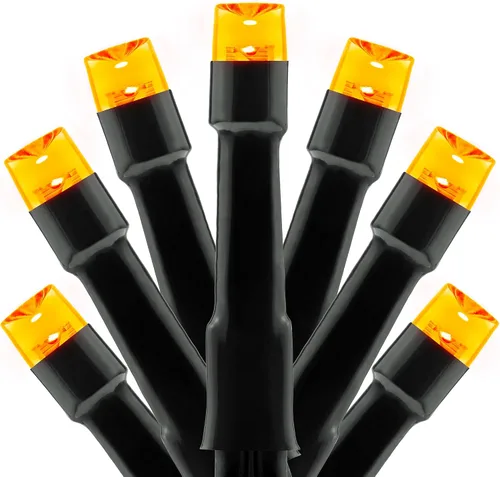 Vista 14 de YULETIME - Tira de 300 luces LED rosadas de color blanco cálido de 100 pies con adaptador de 8 modos, 4 pulgadas de espacio, cable transparente Rosa