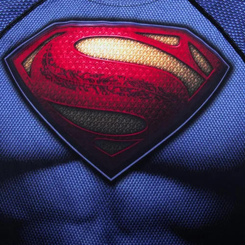 Vista 4 de Beilier Camiseta Super-Hero de compresión casual y deportiva.