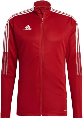 Vista 4 de adidas Tiro 21 chaqueta deportiva para hombre, Rojo, XS