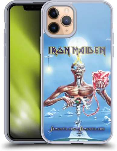 Vista 42 de Head Case Designs Funda de gel suave con licencia oficial de Iron Maiden Brave New World, compatible con Apple iPhone 7 Plus/iPhone 8 Plus Nuevo
