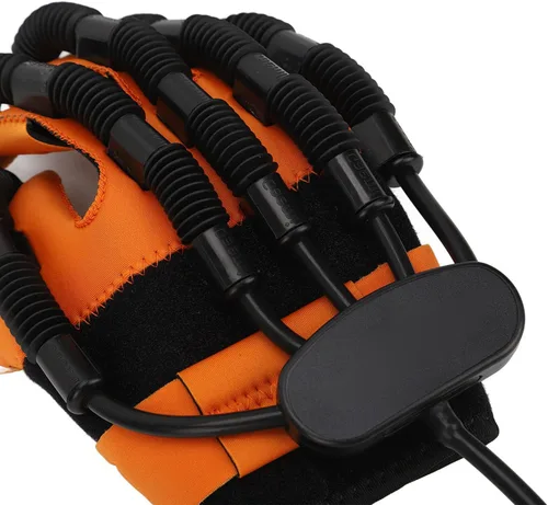 Vista 8 de Guantes de robot de rehabilitación – Guantes de robot de rehabilitación de dedos para recuperación de la función de la mano, soporte para enderezar