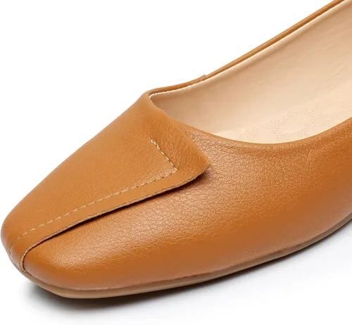 Vista 5 de VenusCelia Zapato plano de baile liso para mujer