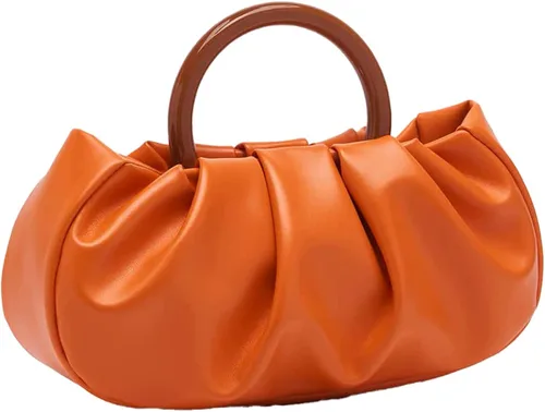 Vista 3 de Verdusa Bolso de mano pequeño fruncido para mujer