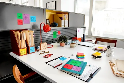 Vista 9 de 3M Post-it 6603SSAN Pads, colores Marrakech, forrados, 4 x 6, 90 hojas, paquete de 3