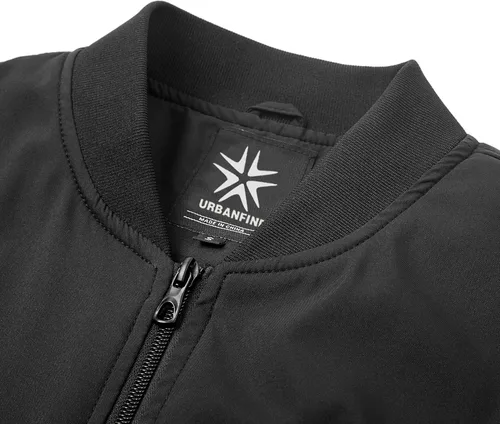 Vista 4 de URBANFIND Chaquetas bomber para hombre, casuales, ligeras, cortavientos, a la moda, abrigos de primavera y otoño