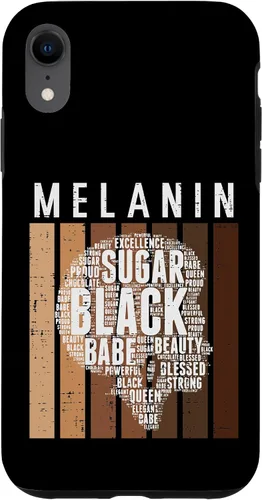 Vista 8 de Funda de regalo para iPhone 14 Melanina Sugar Black Queen Afro African Pride BHM