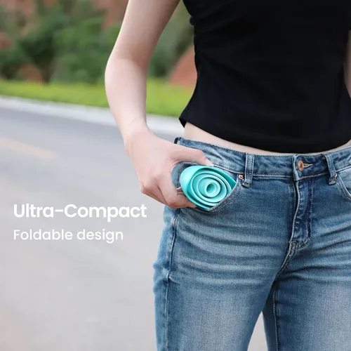 Vista 2 de TRIPTIPS Pee Conch Dispositivo Urinario Plegable Femenino Dispositivo Urinario Portátil para Mujeres Embudo para Orinar para Mujeres Viaje, Copa