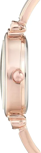 Vista 2 de Anne Klein Juego de reloj de pulsera con detalles de cristal prémium para mujer