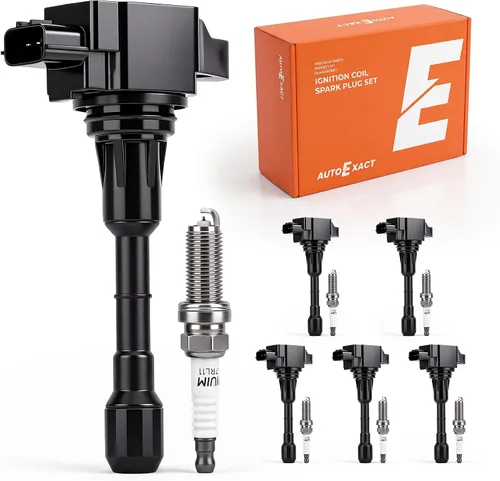 Vista 19 de Paquete de bobinas de encendido UF602 Iridium Spark Plug Set Fit para Honda