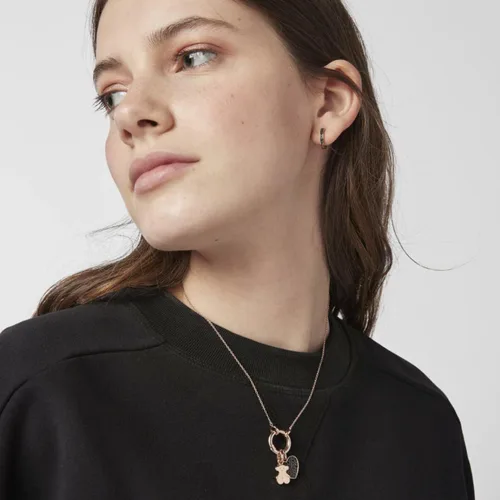 Vista 7 de TOUS Necklace for Women with a Ring Length 16 cm Hold Collection