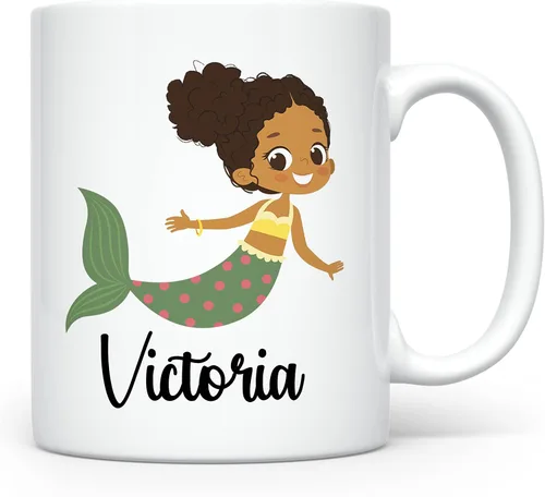 Vista 7 de Taza Personalizada para Niños, Niños, Niñas Taza Personalizada de Chocolate Caliente, Cacao, Café y Té Regalo de Cumpleaños con Nombre D11 - Tren