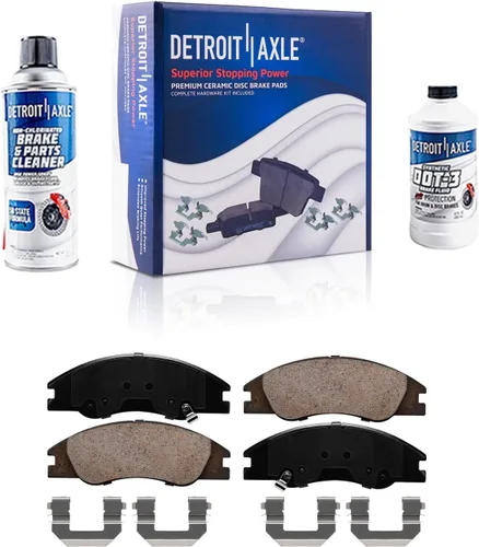 Vista 17 de Detroit Axle - Pastillas de freno traseras para Toyota Prius 2012-2015 Prius Plug-In 2017-2018 Corolla iM 2016 Sion iM 2011-2017 Lexus CT200h