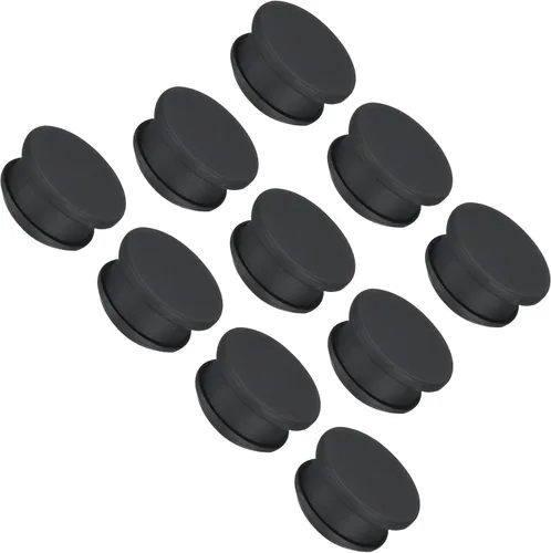 Vista 14 de MECCANIXITY Tapones de silicona con bloqueo de clic para cubrir agujeros de panel, sello de panel de goma tipo empotrado redondo para antepechos
