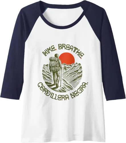 Vista 12 de Mountaineering - Camiseta de béisbol raglán Cordillera Negra