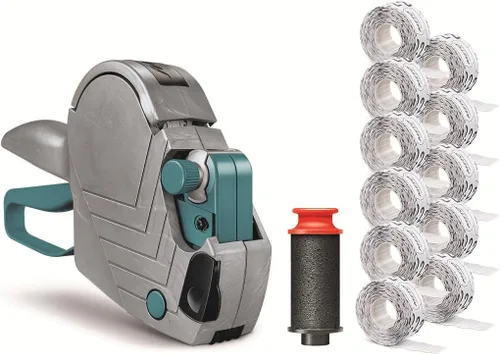 Vista 8 de METO Basic S Price Gun Set Plata/Verde azulado