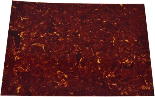 Vista 9 de Dopro 9.8x7.9 in Guitarra Acústica Autoadhesivo Scratch Plate Hoja Pickguard Material Hoja Hoja Abulón Perla