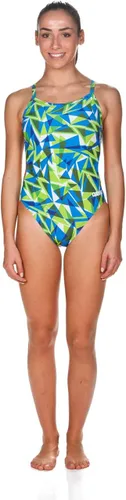Vista 4 de Arena Women's Shattered Glass Challenge Back One Piece Swimsuit